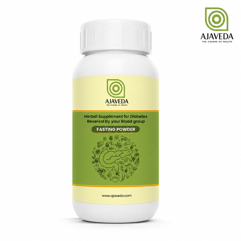 AJAVEDA Herbal  Fasting Powder (O+) Blood Group And (B+) Blood Group